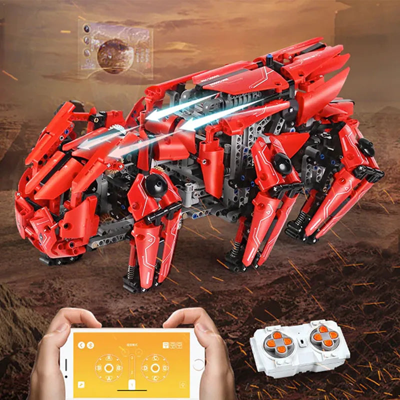 Remote Controlled Battle Hexapod 1607pcs-4