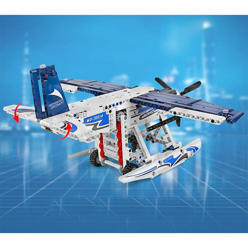 Remote Controlled Amphibious Plane 556pcs-2