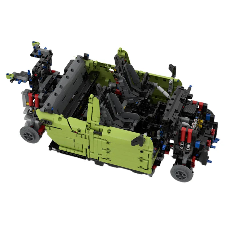 German Hatchback 3696pcs-4