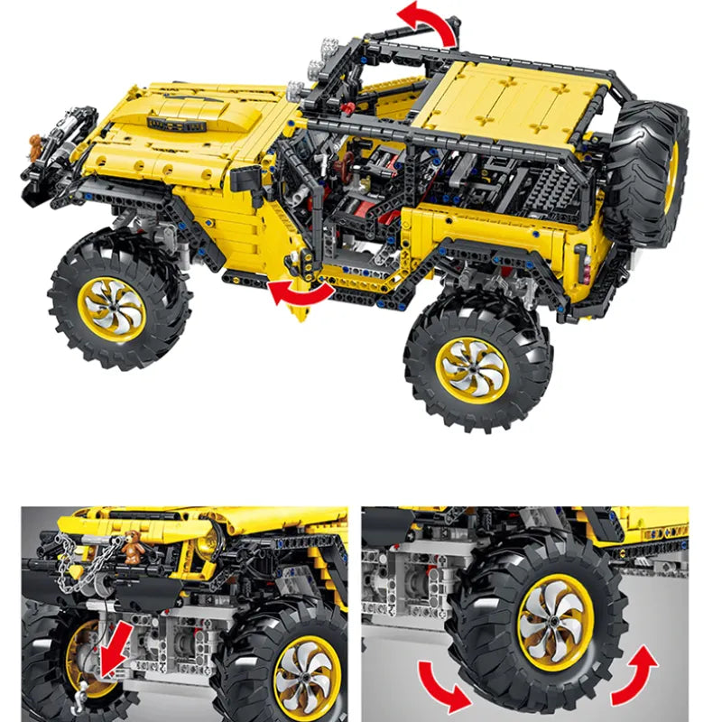 Banana Off Roader 2452pcs-4