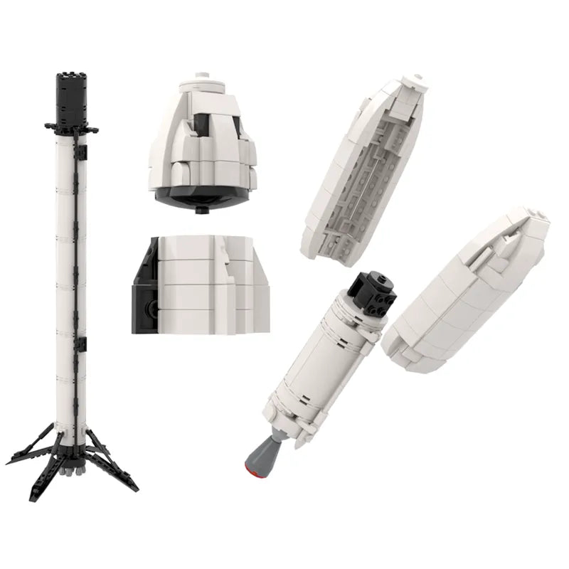 Falcon 9 & Crew Dragon 506pcs-1