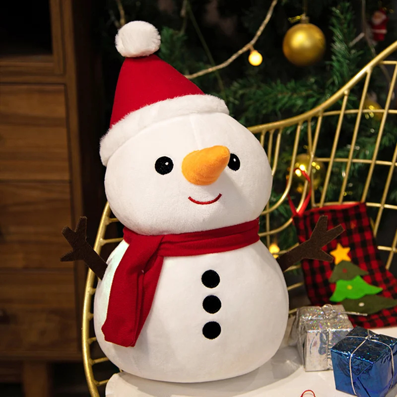 Snowman Plush Christmas Dolls for Kids-1