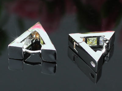 1 Carat Multi-Colour Created Topaz Stylish Earrings XE315-3