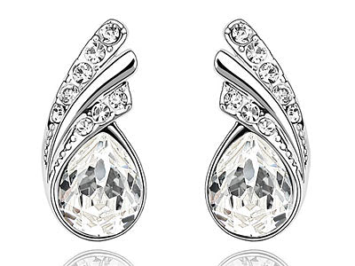 1.5 Carat Pear Cut Stone Earrings XE469-0