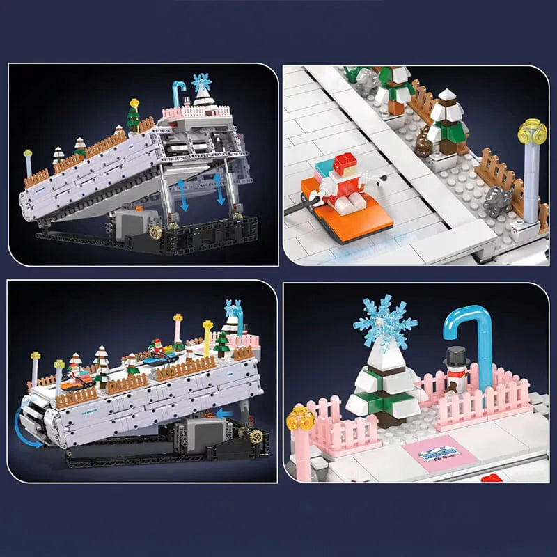 Motorised Ski Resort 2180pcs-3