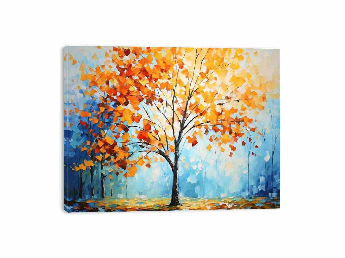 Maple Tree Art Canvas Art Print-3