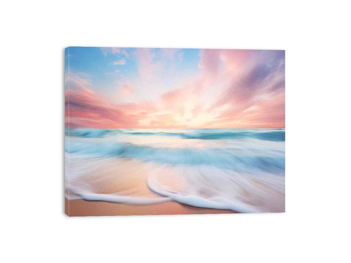 Serenity Sea Art Canvas Art Print-3