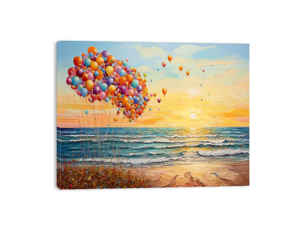 Shore Of Dreams Canvas Art Print-3