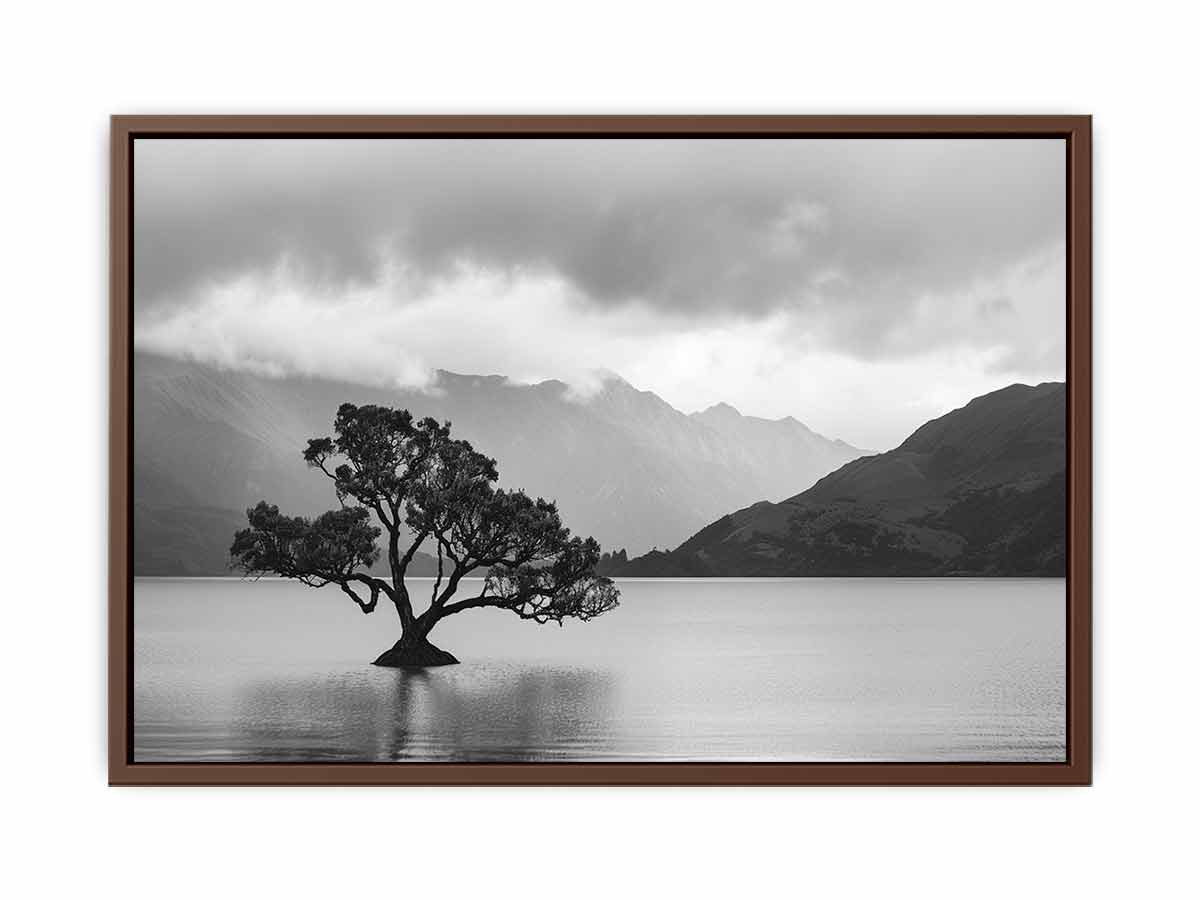 Isolated Tree Canvas Art Print-6