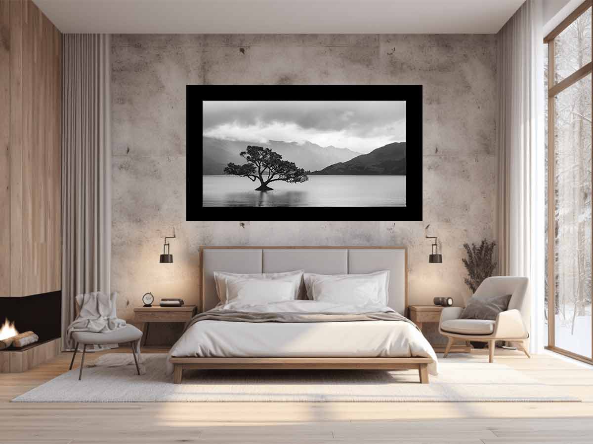 Isolated Tree Canvas Art Print-1