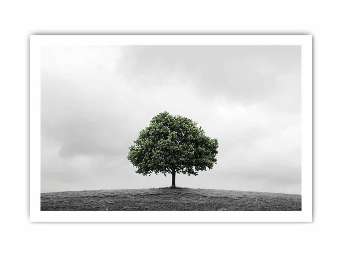 Green Tree Canvas Art Print-8