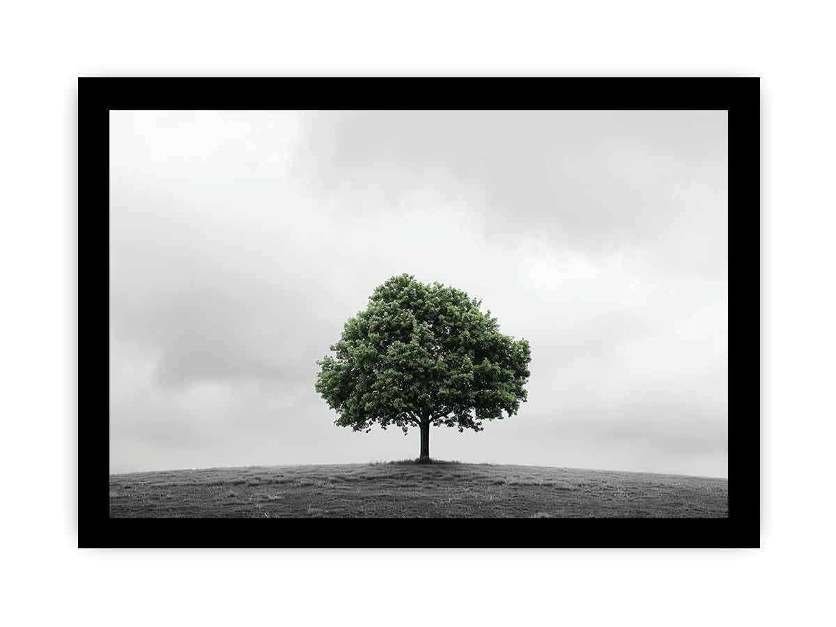 Green Tree Canvas Art Print-7
