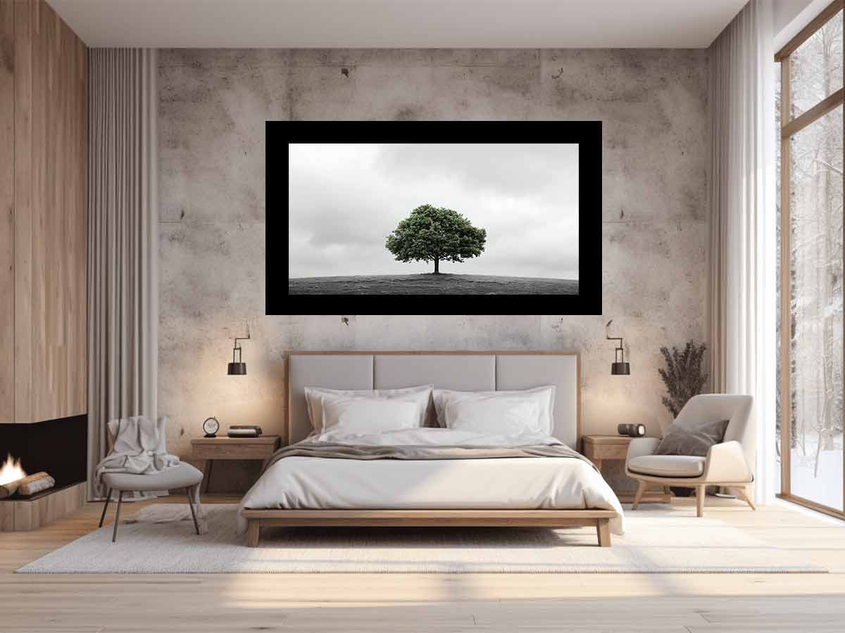 Green Tree Canvas Art Print-1