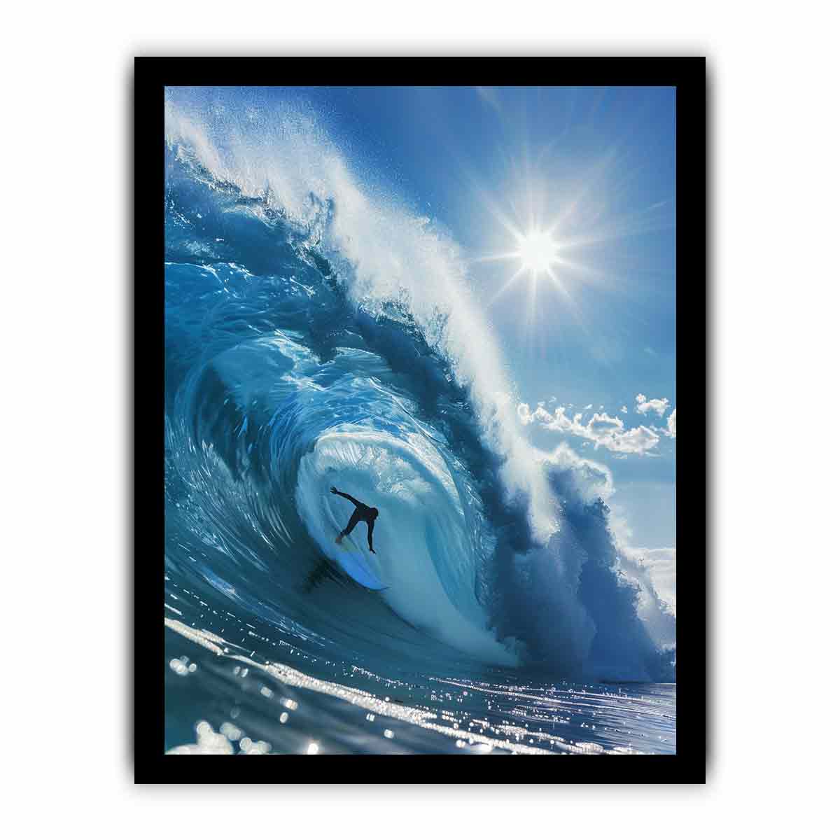 Surfer  Canvas Art Print-7