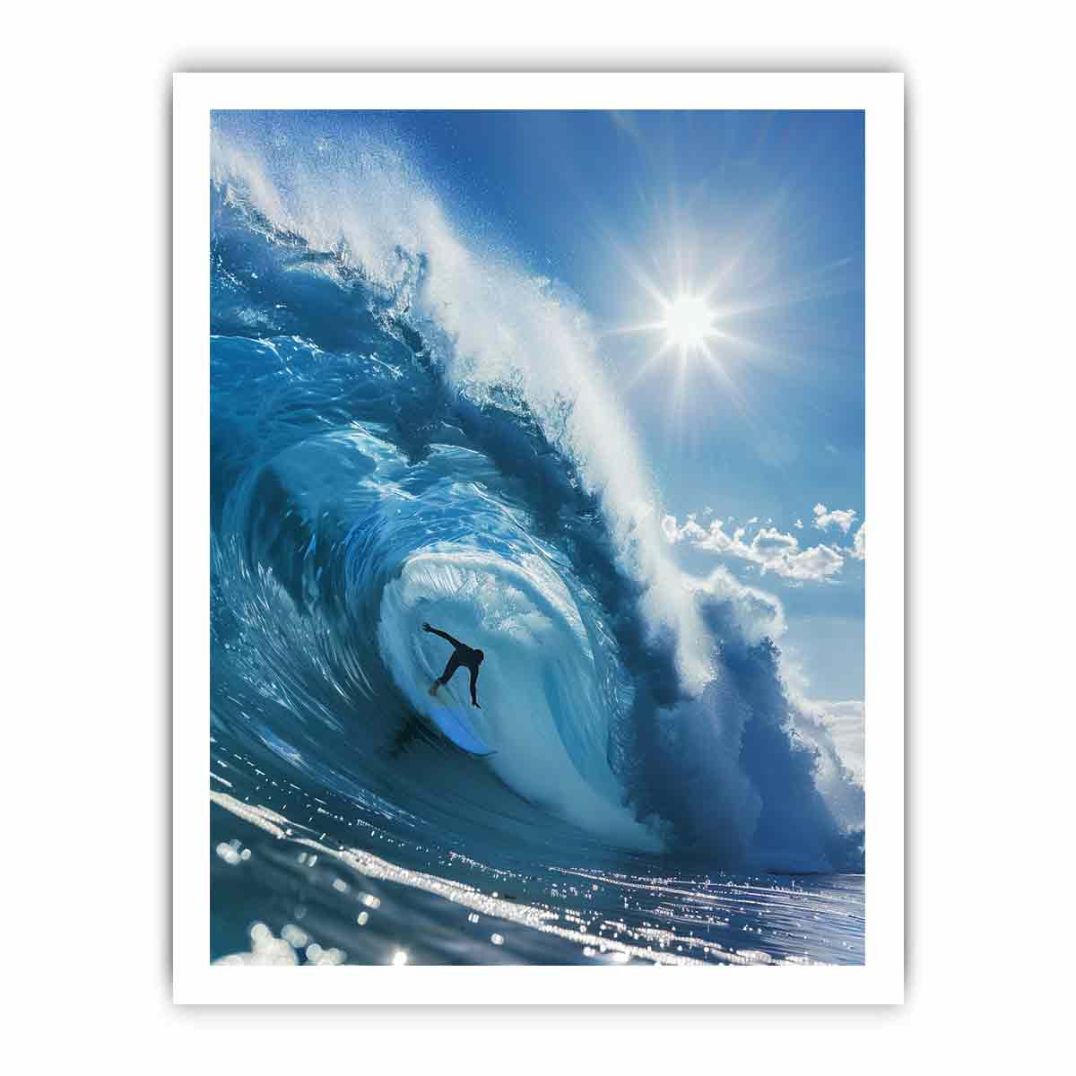 Surfer  Canvas Art Print-8