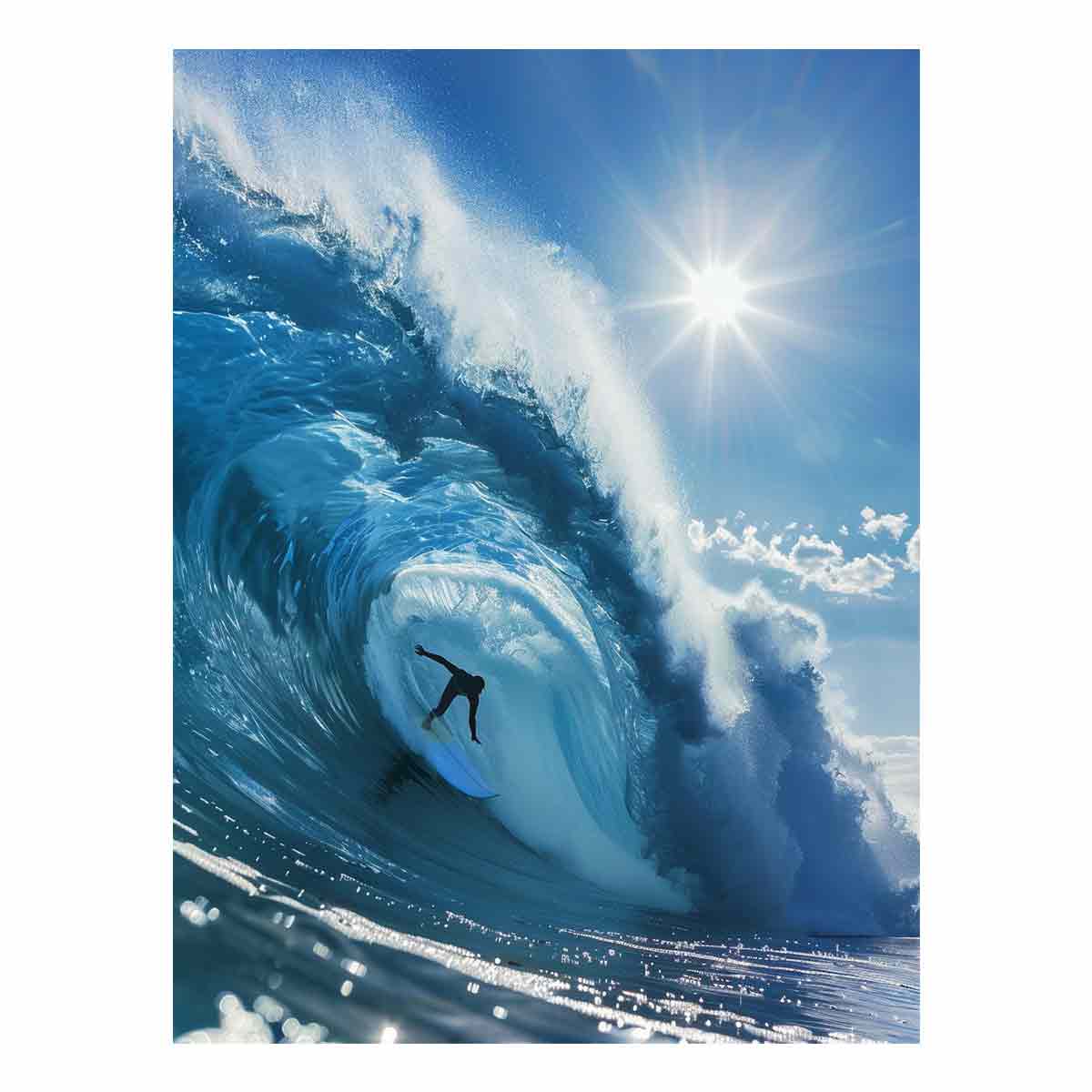 Surfer  Canvas Art Print-0