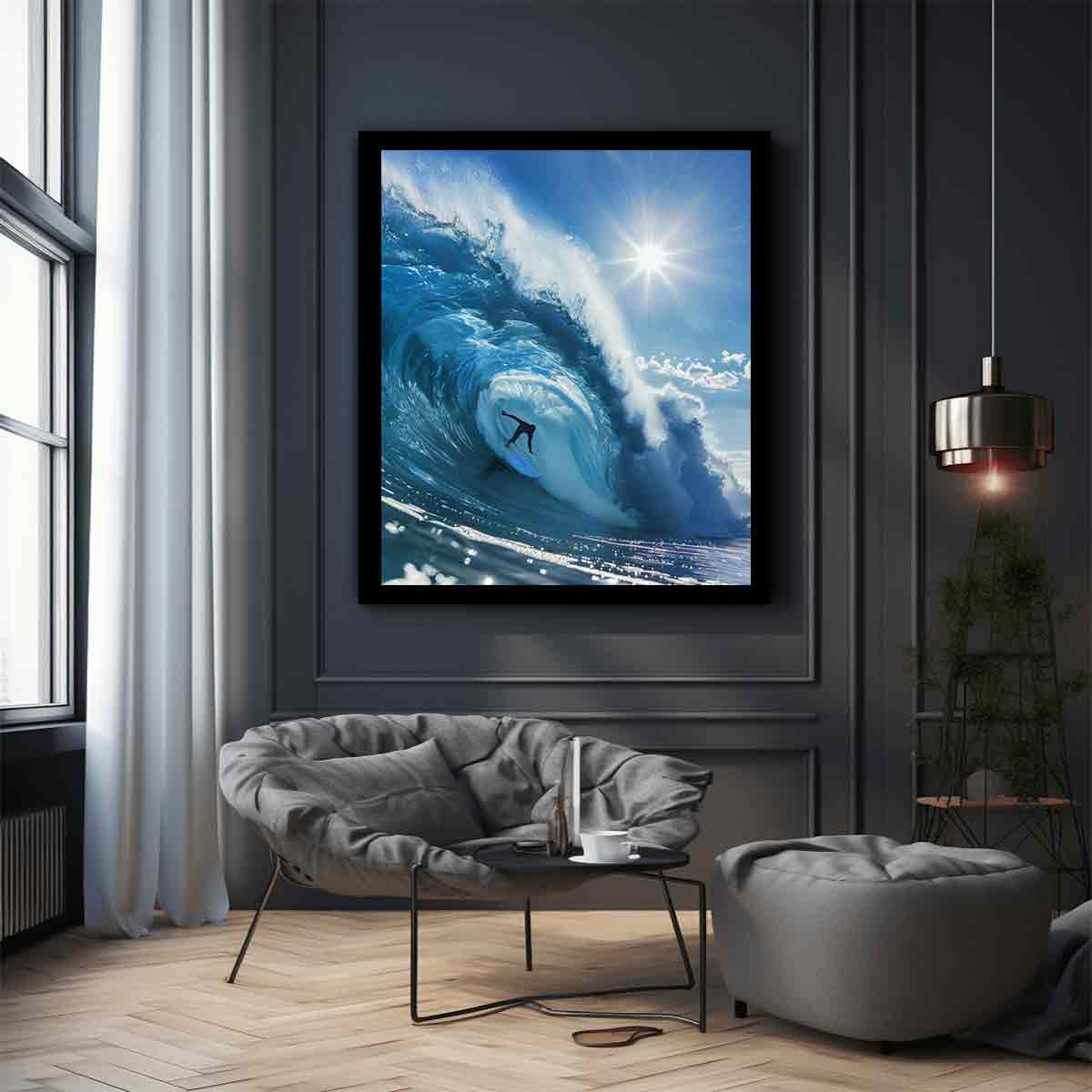 Surfer  Canvas Art Print-2