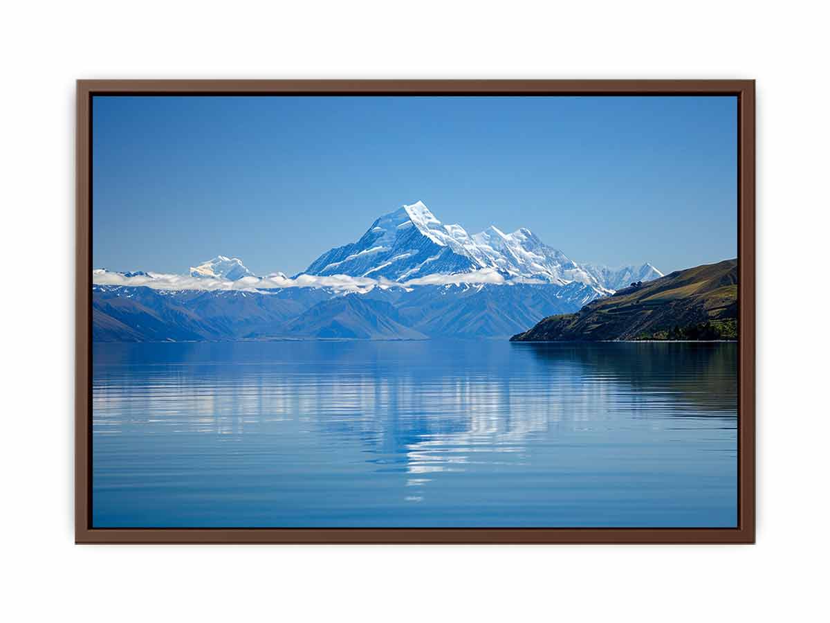 Snow landsacpe  Canvas Art Print-6