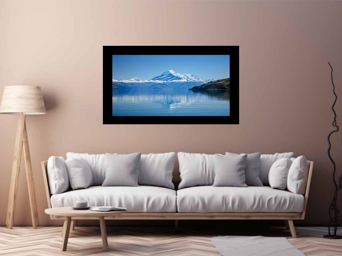 Snow landsacpe  Canvas Art Print-2