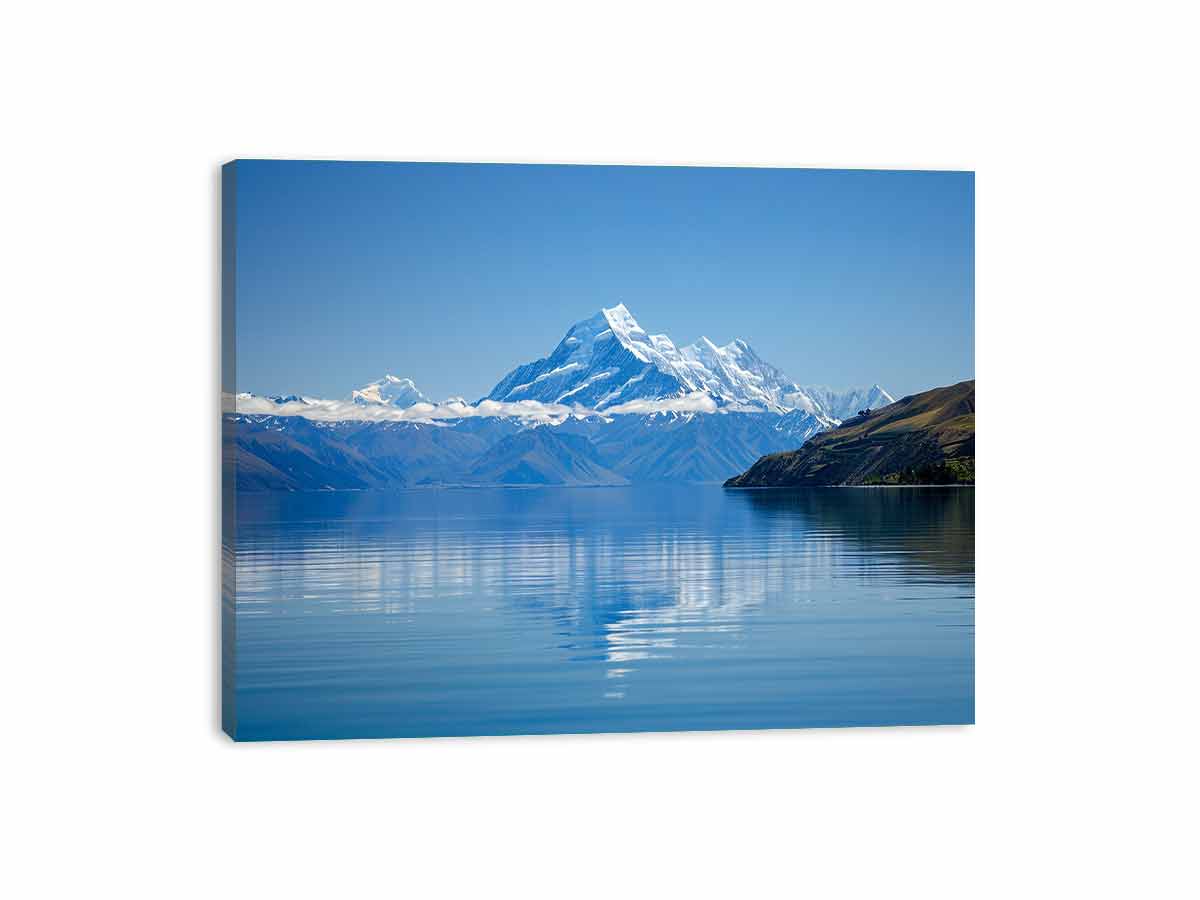 Snow landsacpe  Canvas Art Print-3