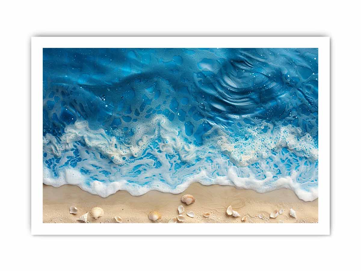 Ocean Waves  Canvas Art Print-8