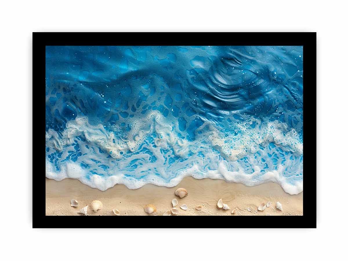 Ocean Waves  Canvas Art Print-7