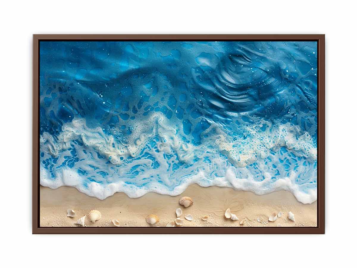 Ocean Waves  Canvas Art Print-6