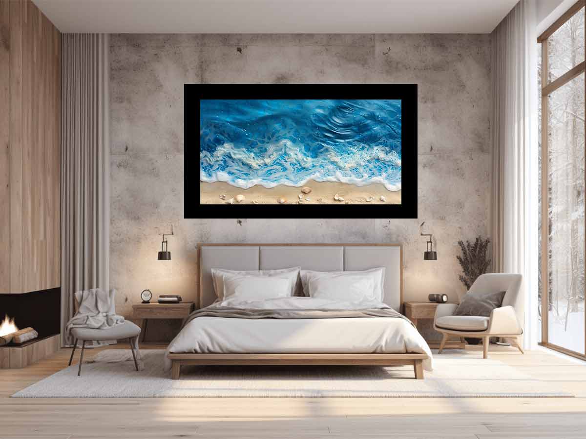 Ocean Waves  Canvas Art Print-1