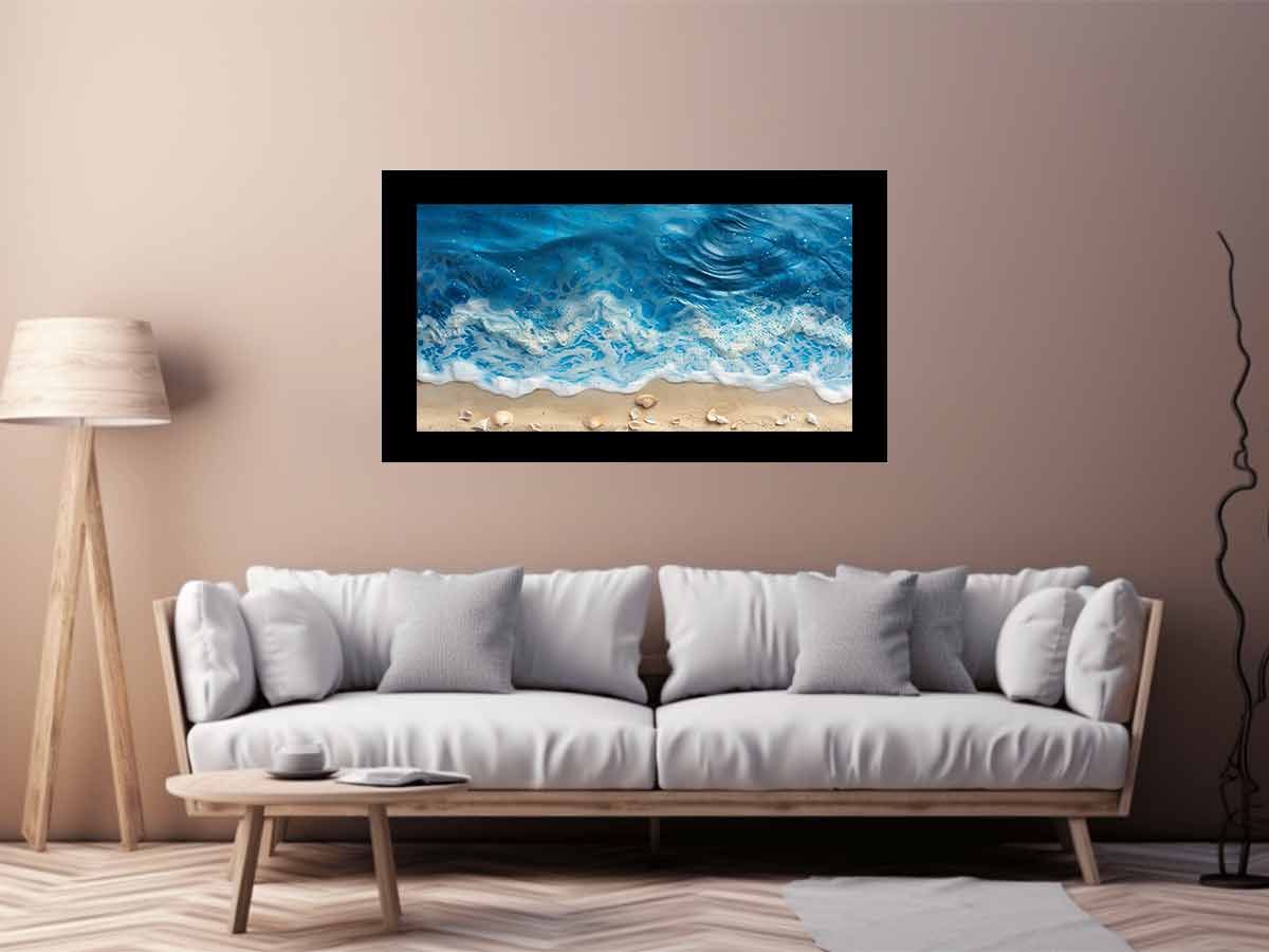 Ocean Waves  Canvas Art Print-2