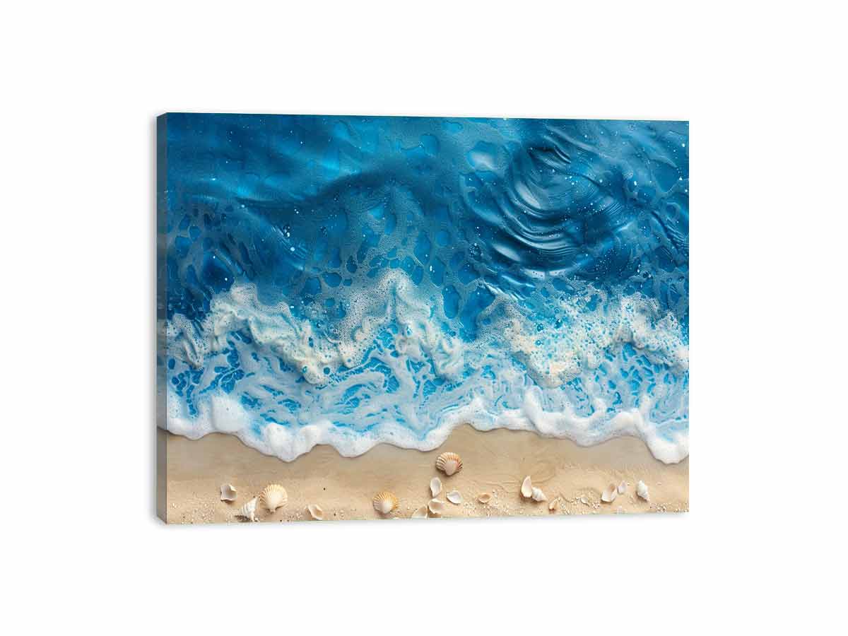 Ocean Waves  Canvas Art Print-3