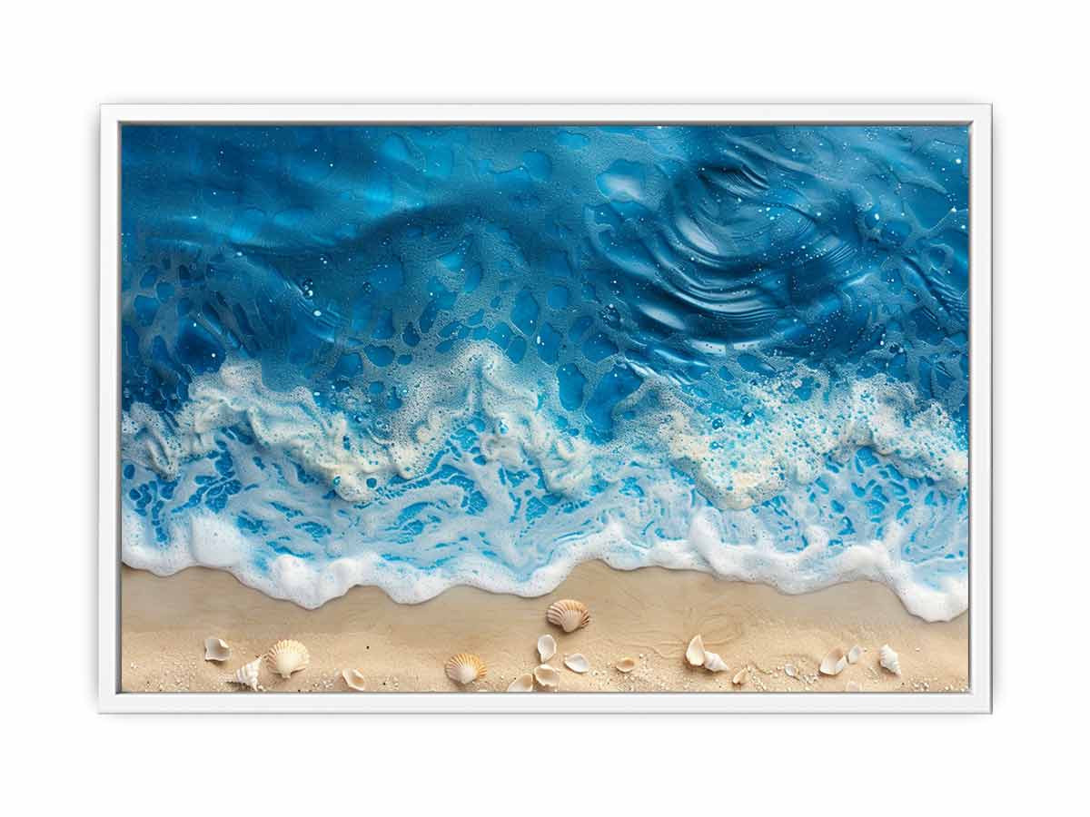 Ocean Waves  Canvas Art Print-5