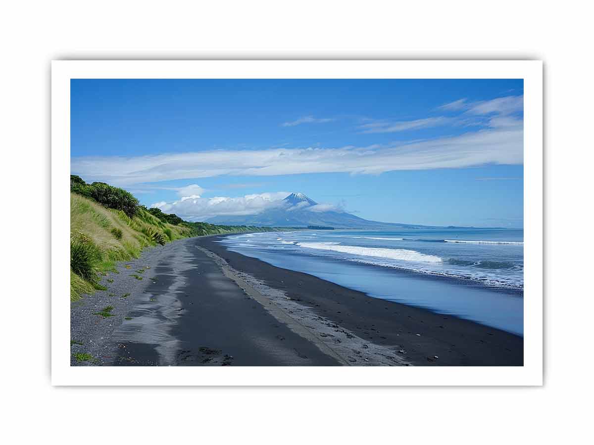 Beach side Dream Road Canvas Art Print-8