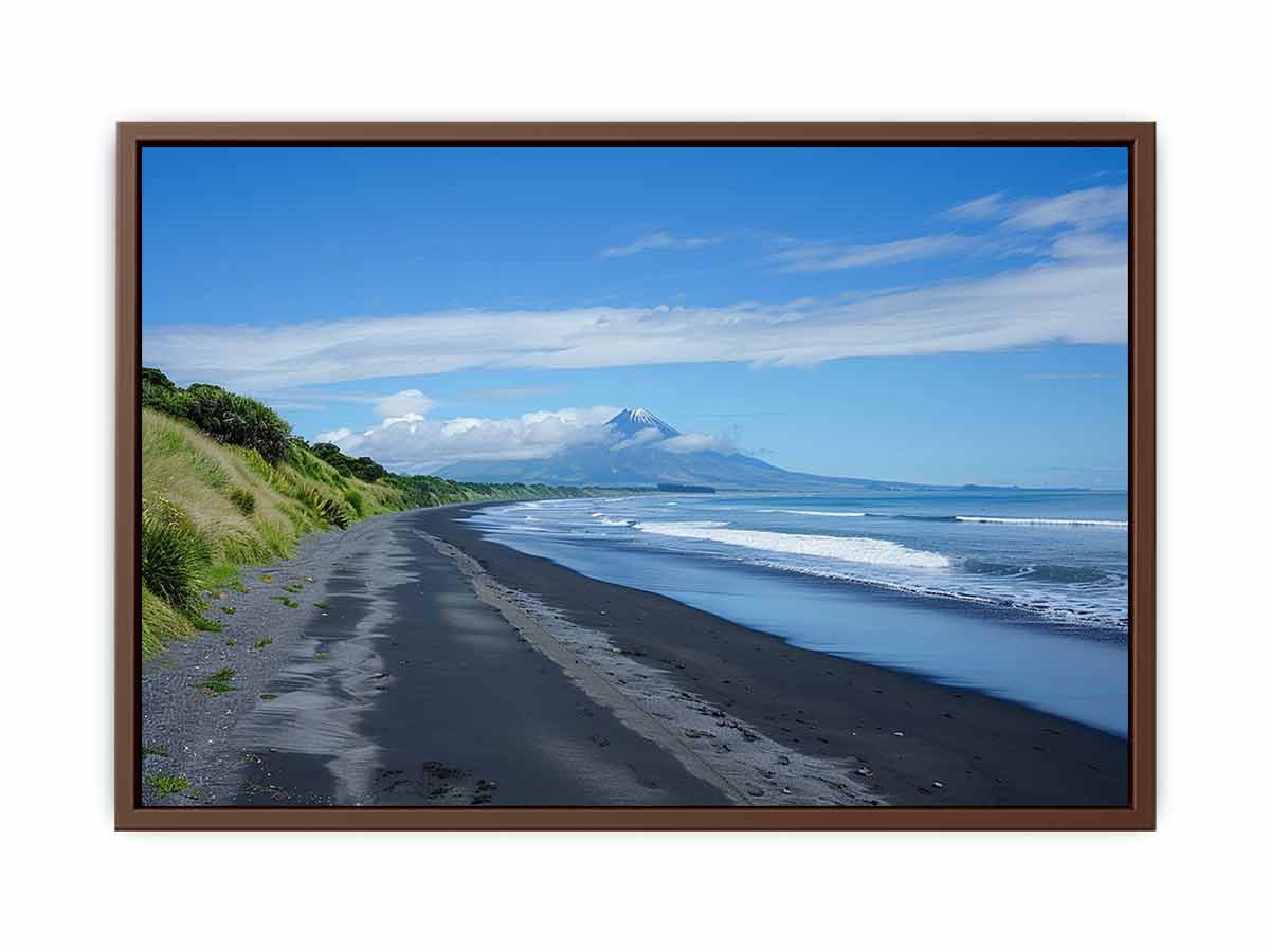 Beach side Dream Road Canvas Art Print-6