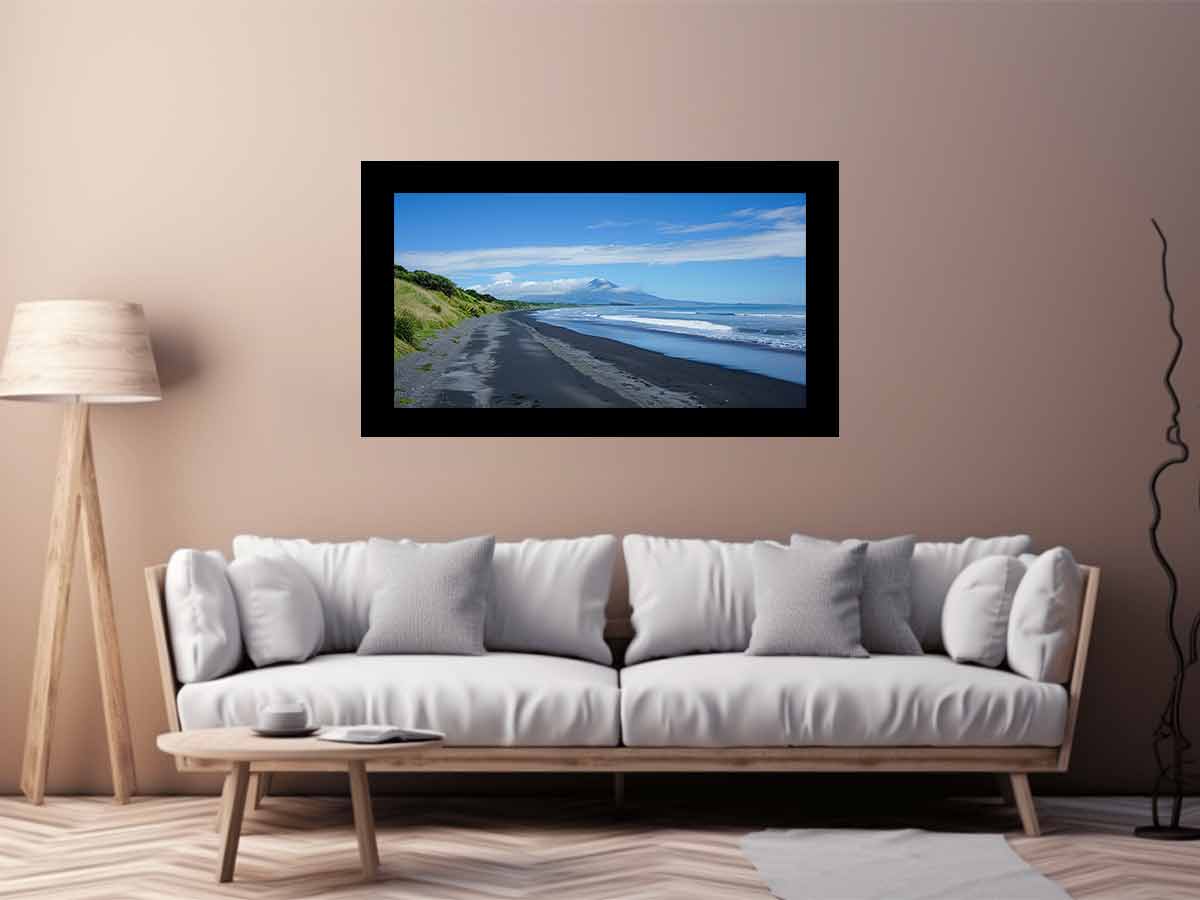 Beach side Dream Road Canvas Art Print-2