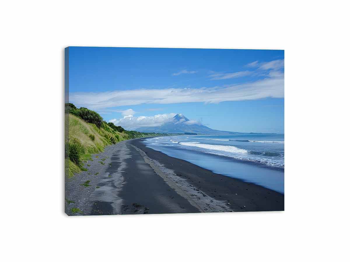 Beach side Dream Road Canvas Art Print-3