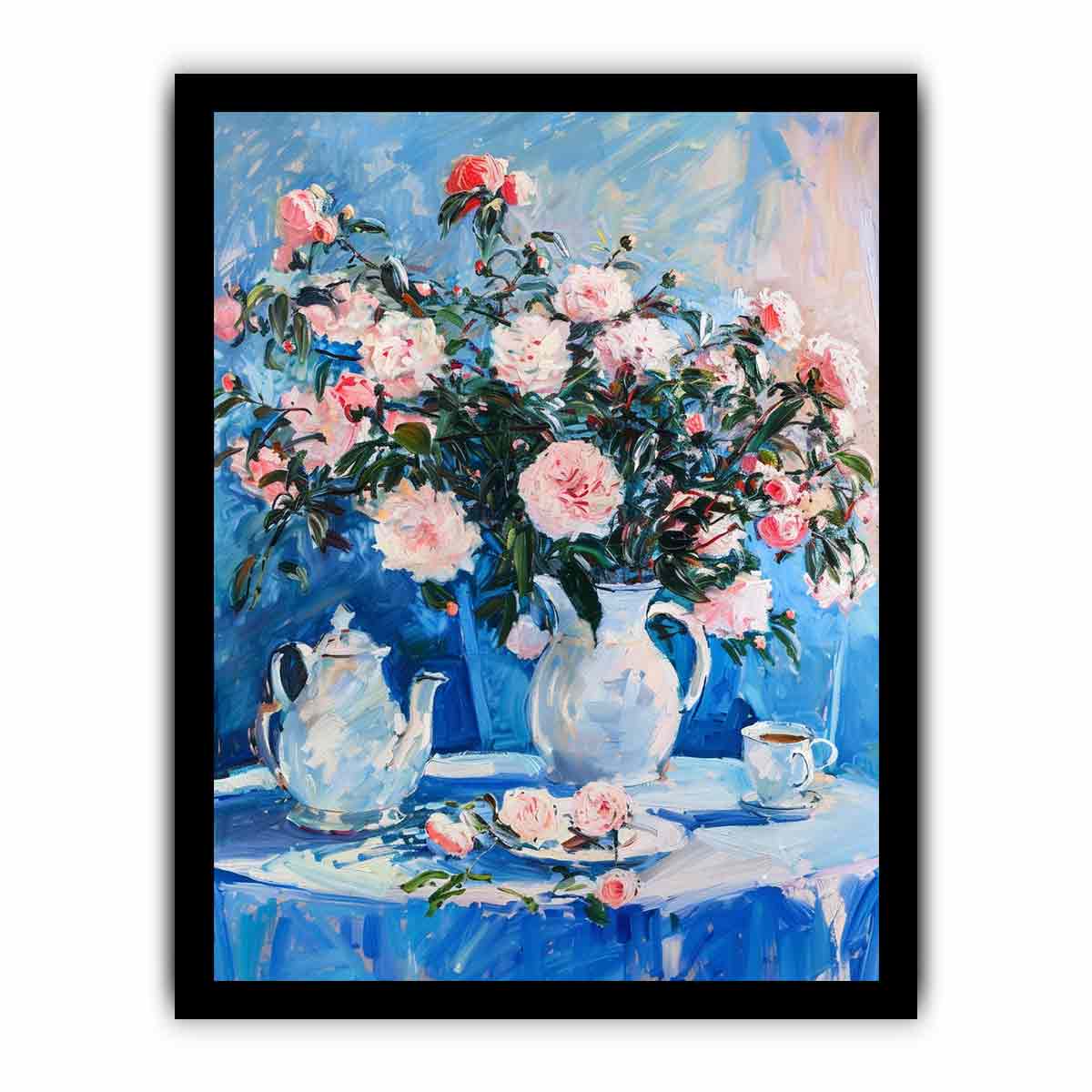 Teapot Canvas Painting Print-7