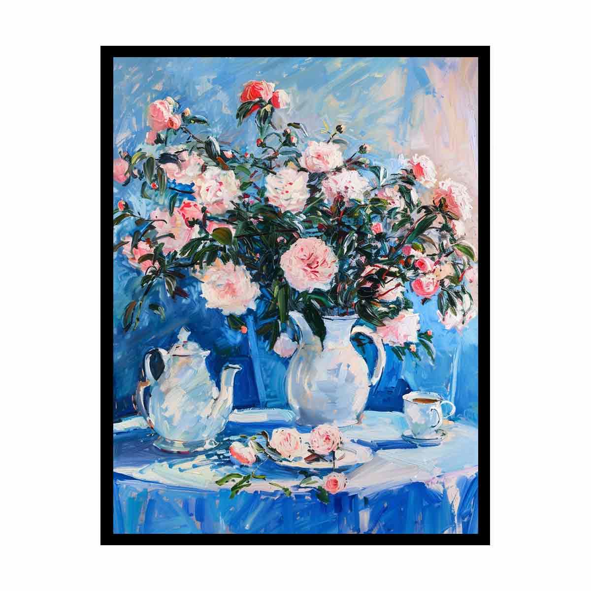 Teapot Canvas Painting Print-4