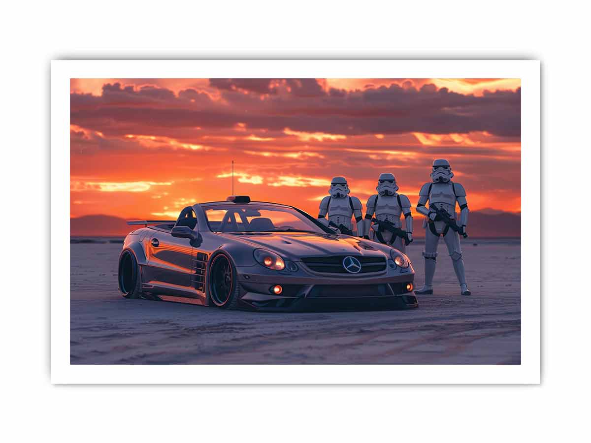 Car Poster  Canvas Art Print-8