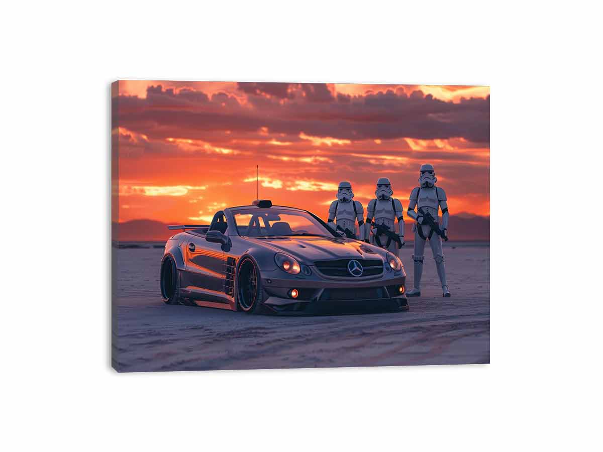 Car Poster  Canvas Art Print-3