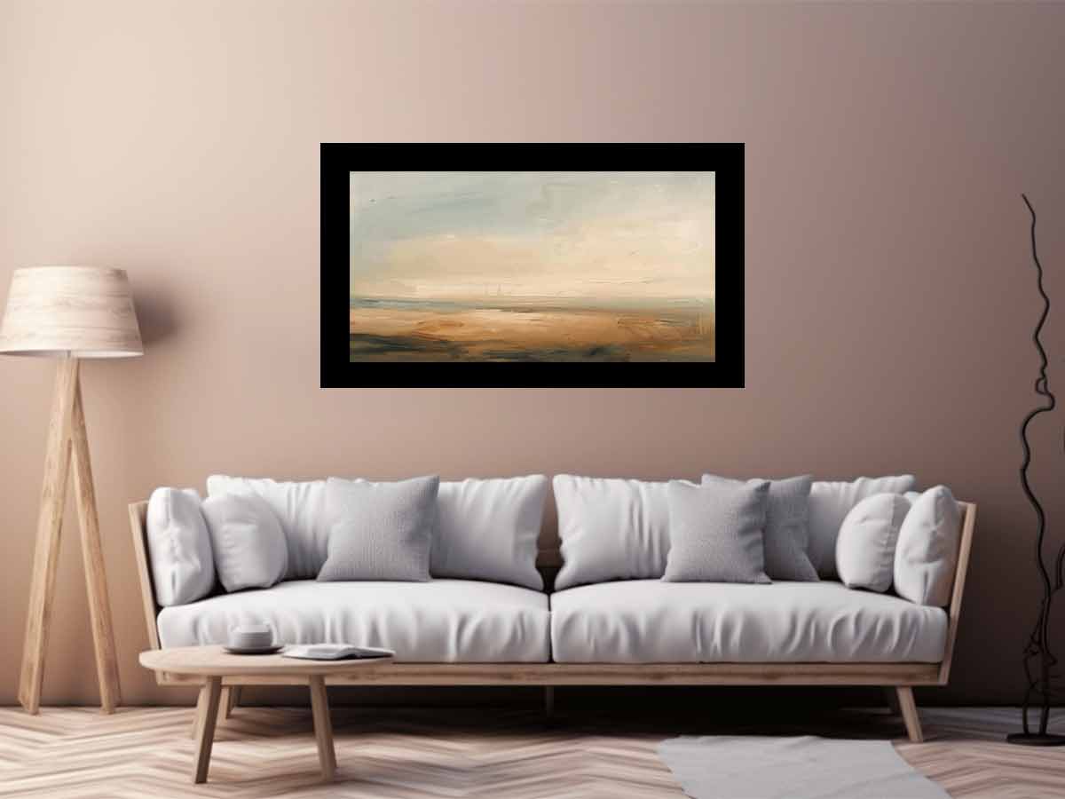 Abstract Sky Painting  Canvas Art Print-2
