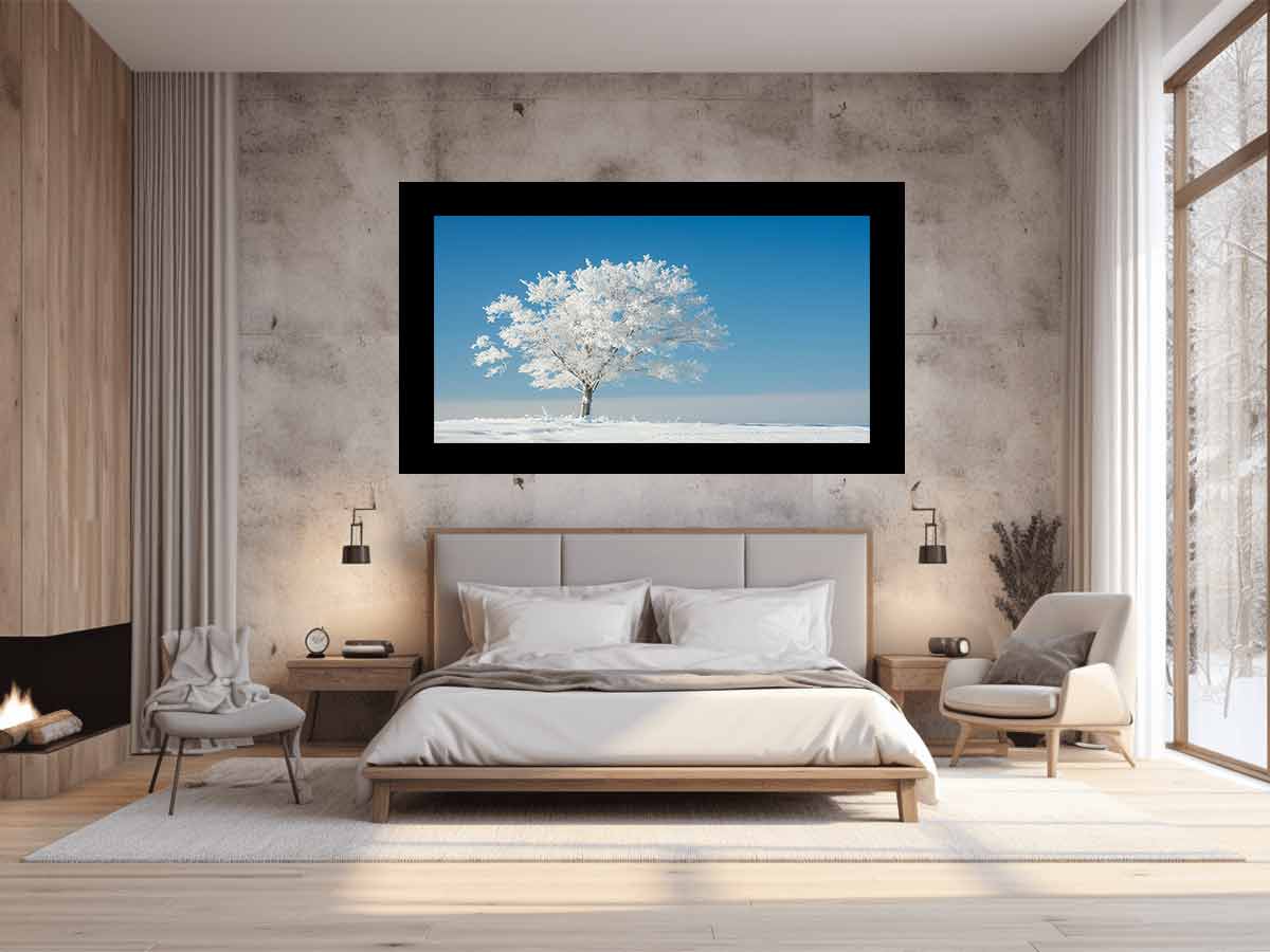 Solitary Tree  Canvas  Art Print-1