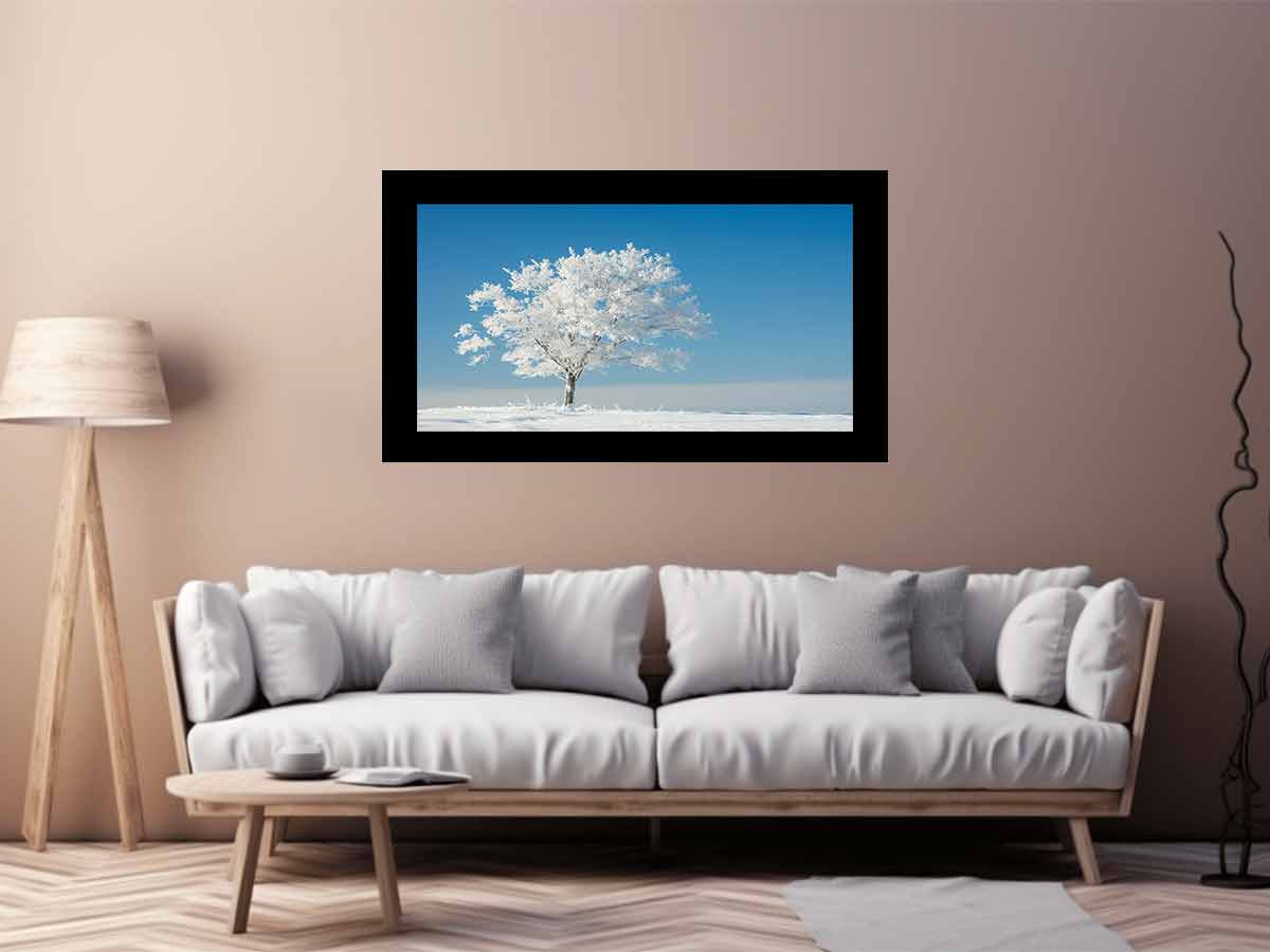 Solitary Tree  Canvas  Art Print-2