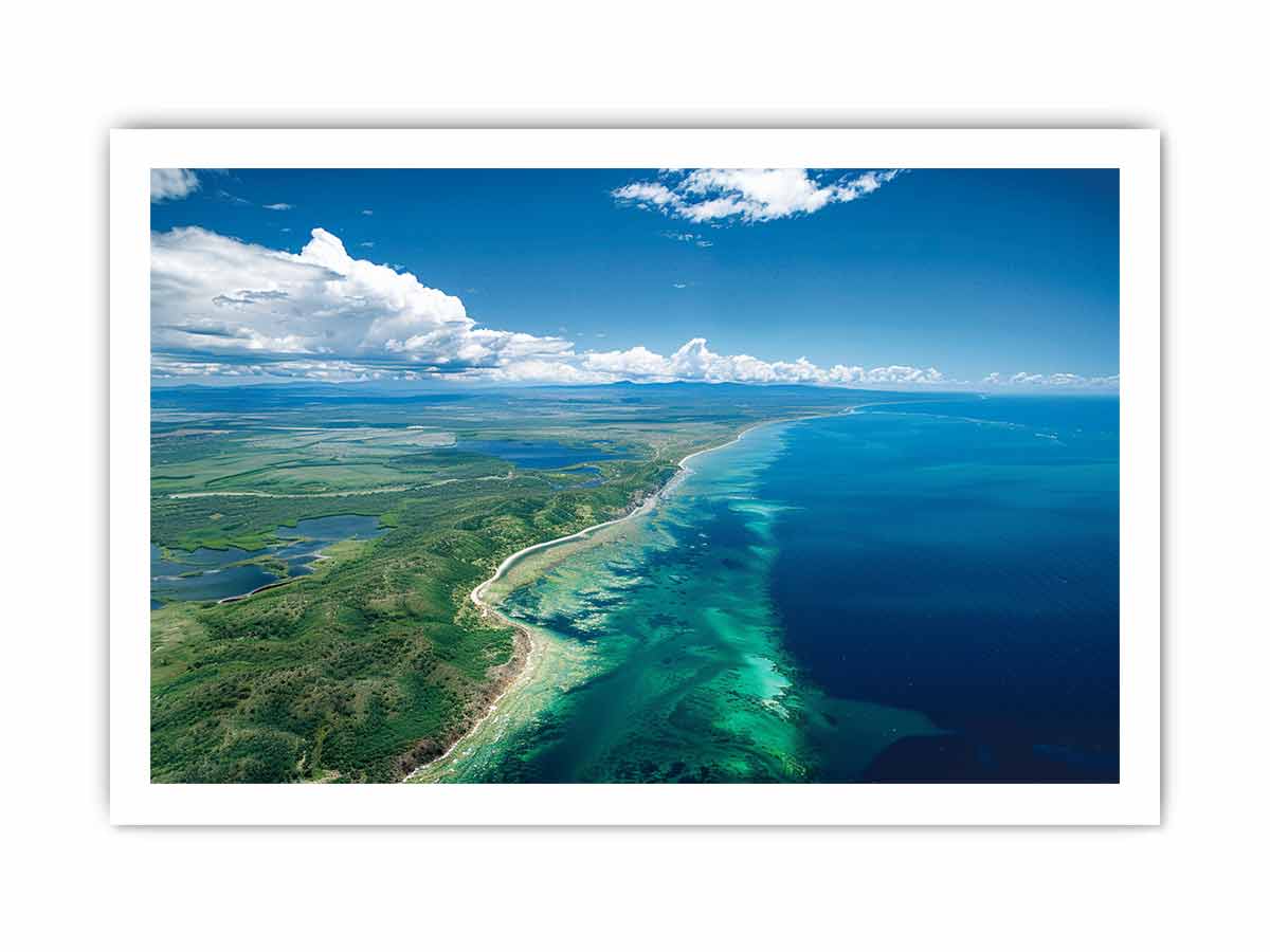 Beach Coast Photography Canvas Art Print-8