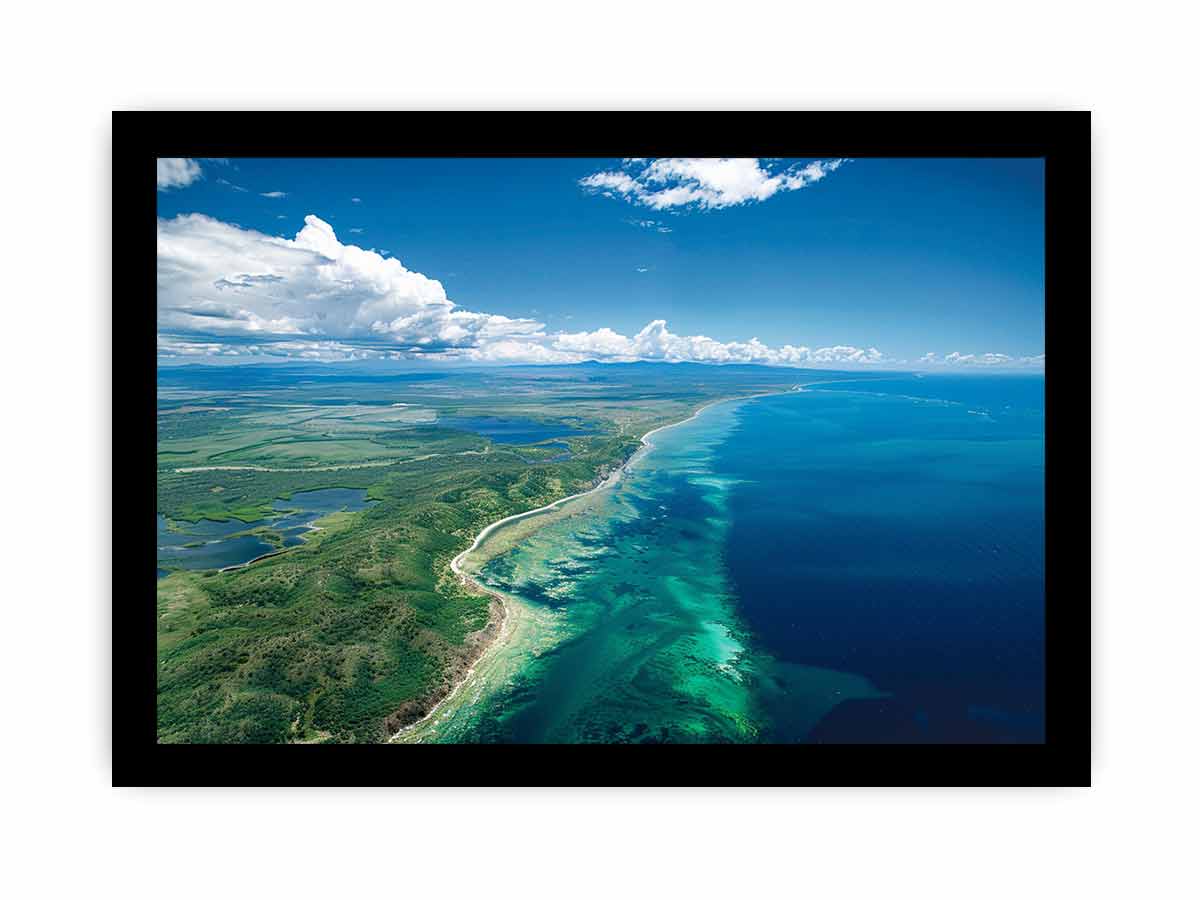 Beach Coast Photography Canvas Art Print-7
