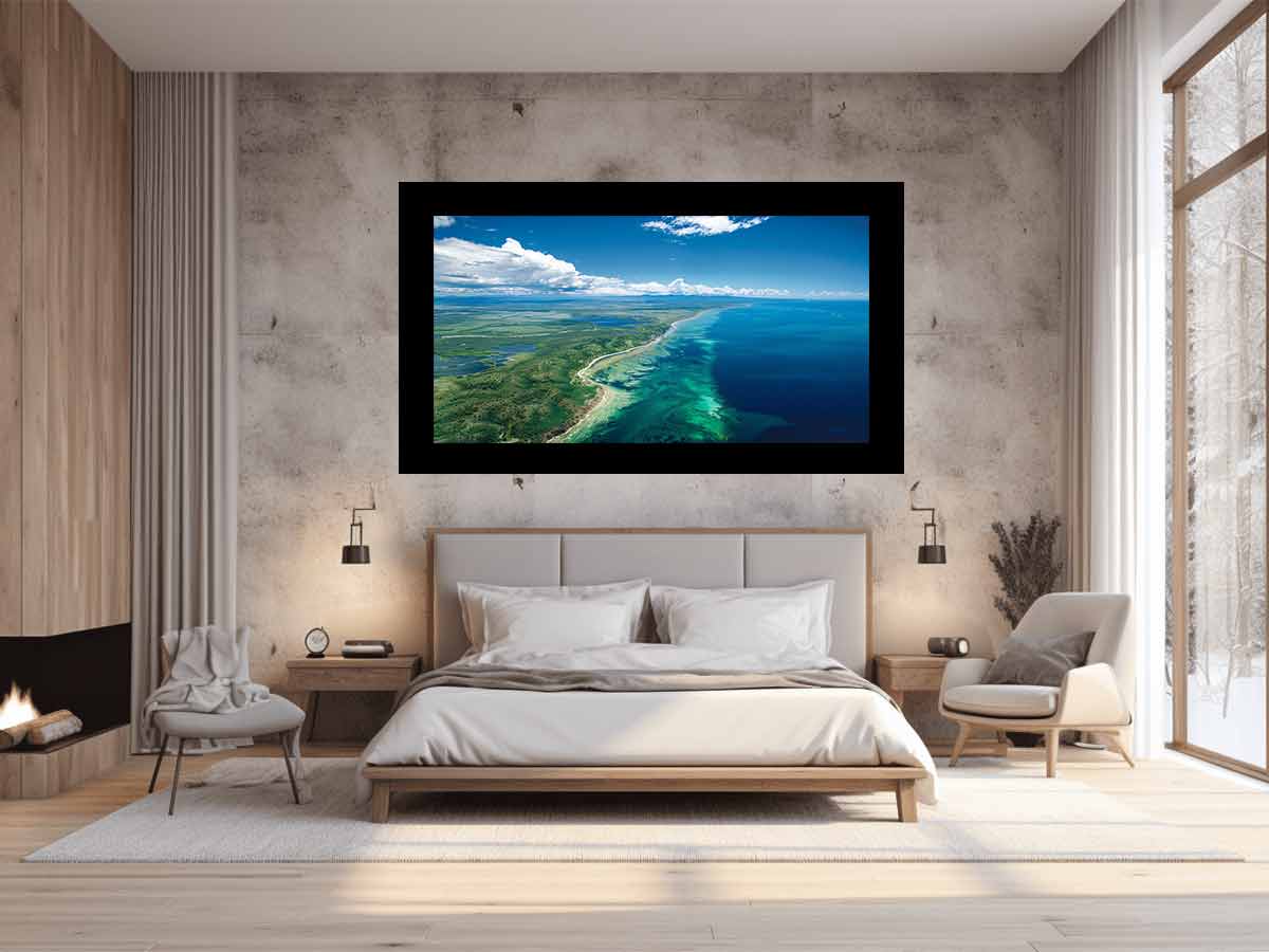 Beach Coast Photography Canvas Art Print-1