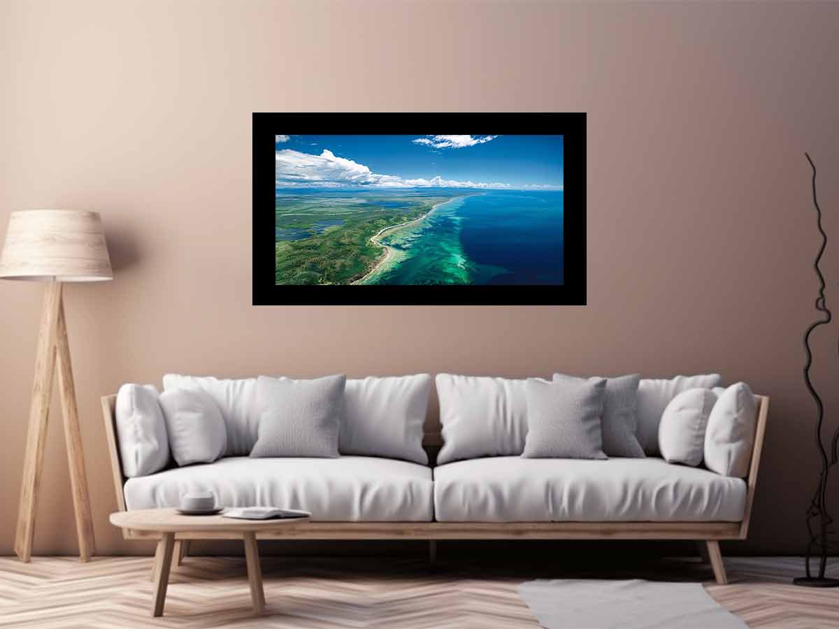 Beach Coast Photography Canvas Art Print-2