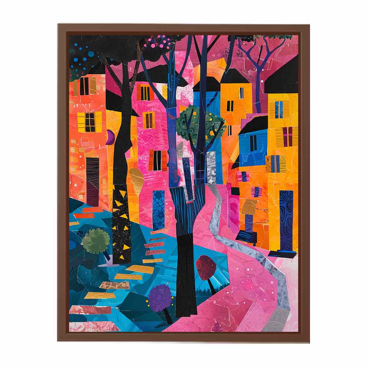 House Tree Canvas Art Print-6