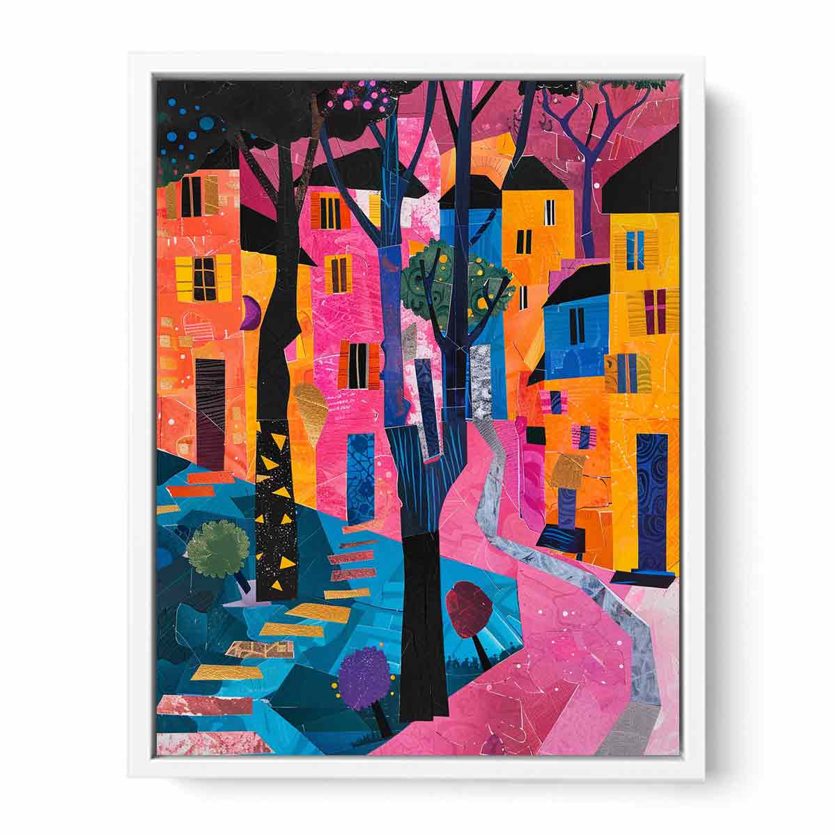 House Tree Canvas Art Print-5