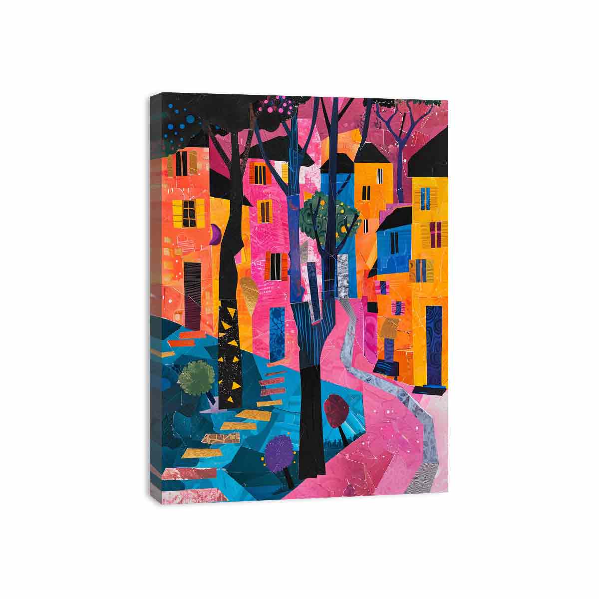 House Tree Canvas Art Print-3