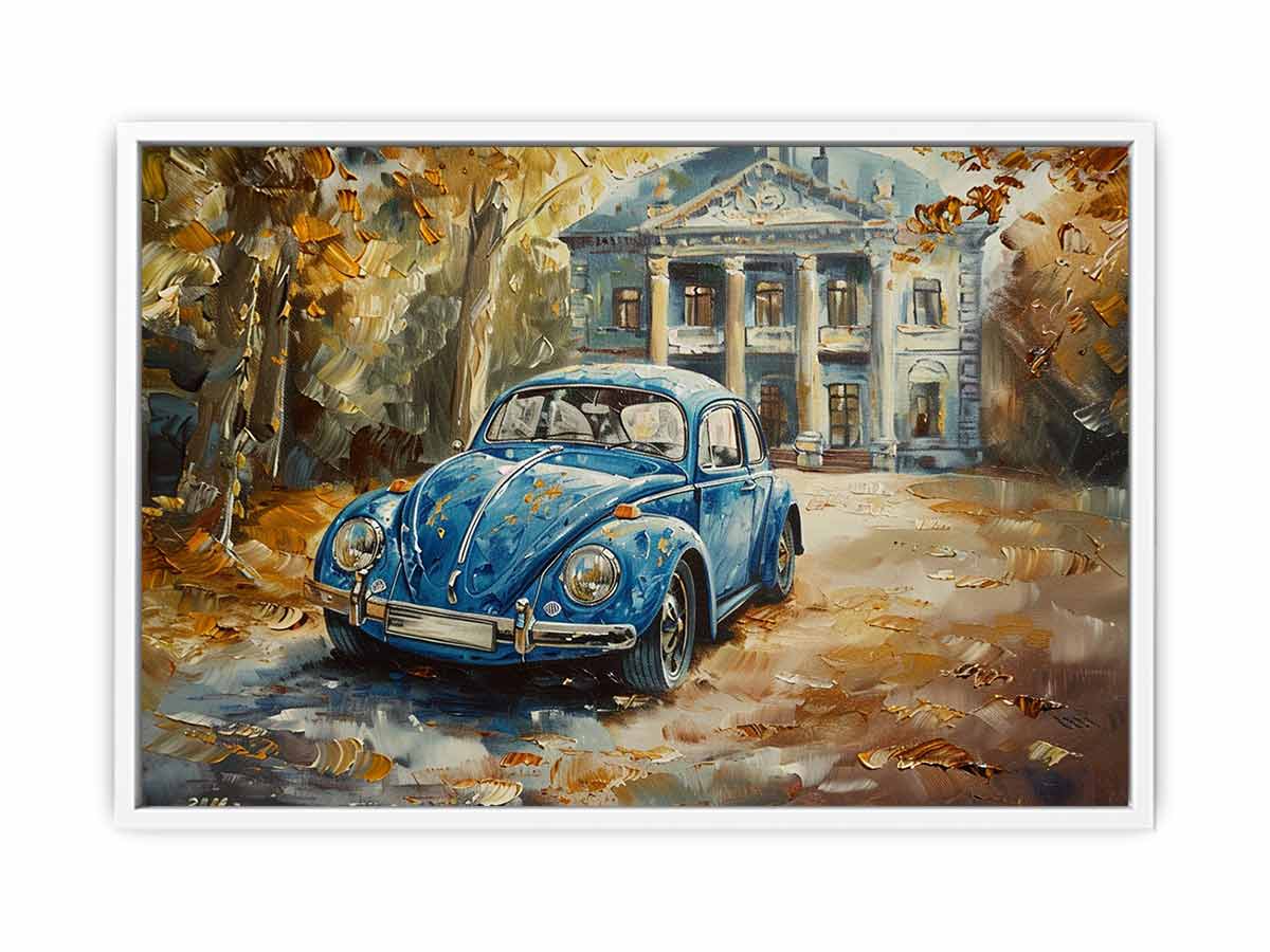 Beetle Canvas Painting Art Print-5